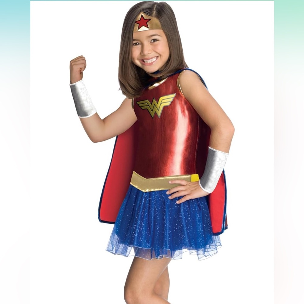 Ruby’s Justice League Children Sized Wonder Woman Costume